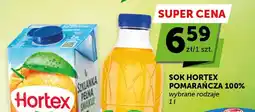 ABC Sok Hortex pomarańcza 100% wybrane rodzaje oferta