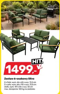 Bricomarche Zestaw ogrodowy 6-osobowy oferta