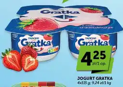 ABC Jogurt Gratka Danone o smaku truskawkowym oferta
