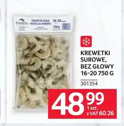 Selgros Krewetki Freezco oferta