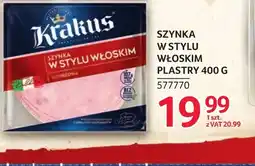 Selgros Szynka Krakus oferta