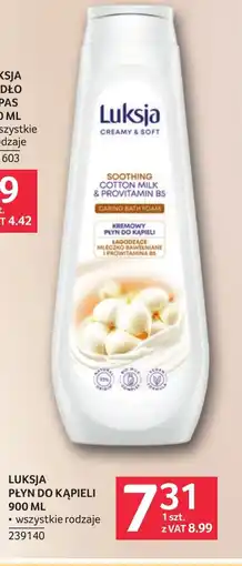 Selgros Płyn do kąpieli Luksja oferta