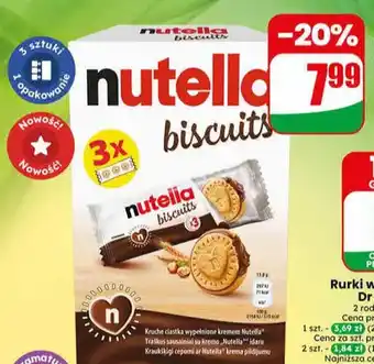 Dino Ciastka Nutella Biscuits oferta