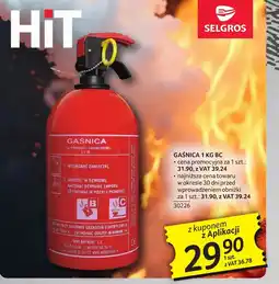 Selgros Gaśnica oferta