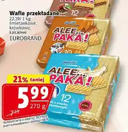 Prim Market Wafle przekladane smietankowe krowkowe kakaowe oferta