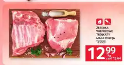 Selgros Żeberka wieprzowe oferta