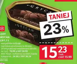 Selgros Lody Grycan oferta