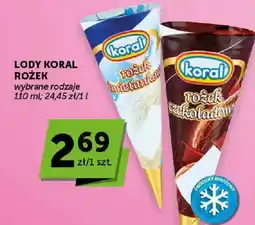 ABC Lody koral rożek oferta