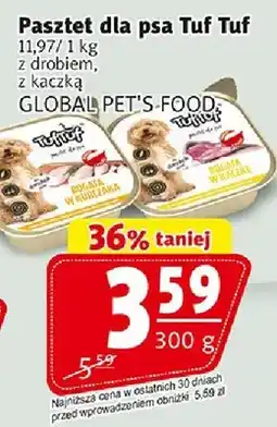 Prim Market Pasztet dla psa Tuf Tuf z drobiem z kaczka oferta