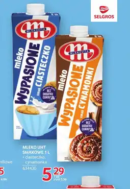 Selgros Mleko smakowe Mlekovita oferta