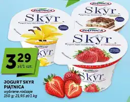 ABC Jogurt skyr piątnica wybrane rodzaje oferta