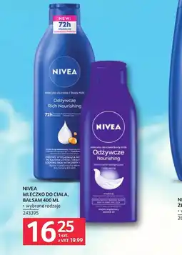 Selgros Mleczko do ciała Nivea oferta