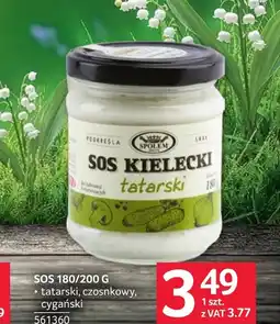 Selgros Sos czosnkowy Kielecki oferta