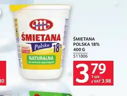 Selgros Śmietana Mlekovita oferta