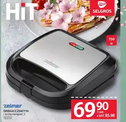 Selgros Opiekacz Zelmer oferta