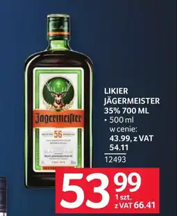 Selgros Likier Jägermeister oferta
