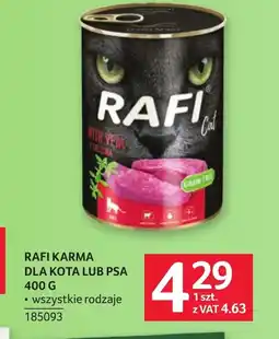 Selgros Karma dla zwierząt Rafi oferta