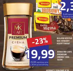 Hildebrandt Kawa mk cafe premium crema słoik oferta