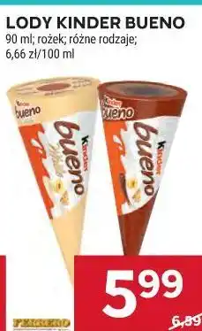 Stokrotka Lody Kinder Bueno oferta