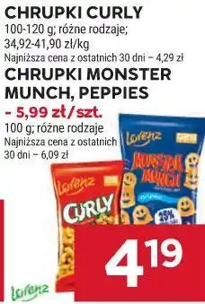 Stokrotka CHRUPKI CURLY, CHRUPKI MONSTER MUNCH, PEPPIES oferta