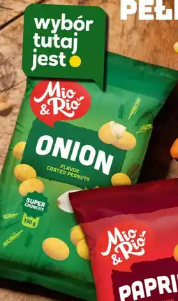 Stokrotka Orzeszki ONION FLAVOR COATED PEANUTS Mio & Rio oferta