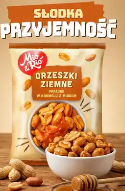 Stokrotka Mio&Rio ORZESZKI ZIEMNE PRAŻONE W KARMELU Z MIODEM oferta