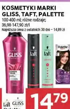 Stokrotka KOSMETYKI MARKI GLISS, TAFT, PALETTE oferta