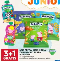 Stokrotka Mus Peppa, Kicia Kocia, Chrupeczki Peppa BoboVita oferta