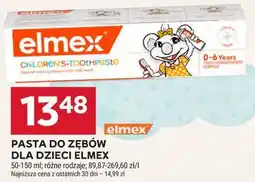 Stokrotka PASTA DO ZĘBÓW DLA DZIECI ELMEX oferta