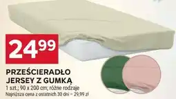 Stokrotka PRZEŚCIERADŁO JERSEY Z GUMKĄ oferta