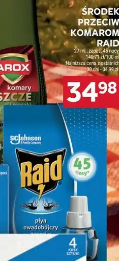 Stokrotka Środek przeciw komarom RAID oferta