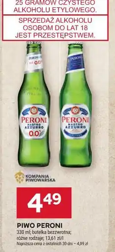 Stokrotka PIWO PERONI oferta