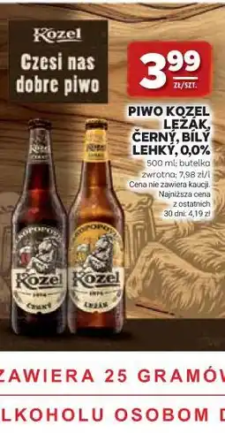 Stokrotka PIWO KOZEL LEŽÁK , ČERNÝ, BÍLÝ , LEHKÝ, 0,0% oferta