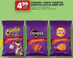Stokrotka CHRUPKI , CHIPSY CHEETOS, DORITOS , LAY'S FLAMIN' HOT oferta