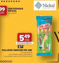 Stokrotka PALUSZKI SEROWE PIK-NIK oferta