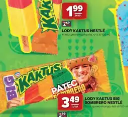 Stokrotka LODY KAKTUS LONG NESTLÉ oferta