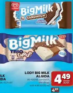 Stokrotka LODY BIG MILK ALGIDA oferta