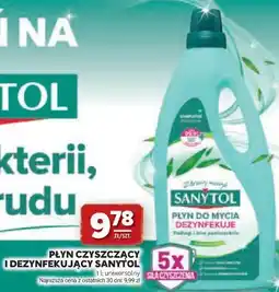 Stokrotka PŁYN CZYSZCZĄCY I DEZYNFEKUJĄCY SANYTOL oferta
