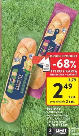 Intermarche Bagietka BAKWERVILLE wybrane rodzaje oferta