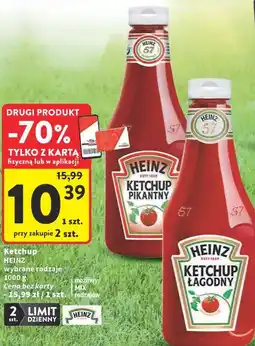 Intermarche Ketchup HEINZ oferta