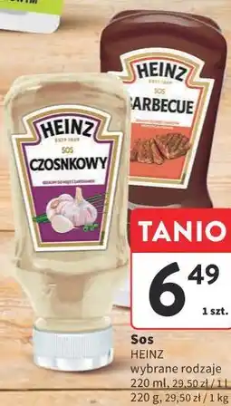 Intermarche Sos Heinz wybrane rodzaje 220 ml, 220 g oferta