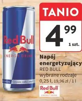 Intermarche Napój energetyzujący RED BULL oferta