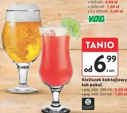 Intermarche Kieliszek koktajlowy lub pokal Glasmark oferta