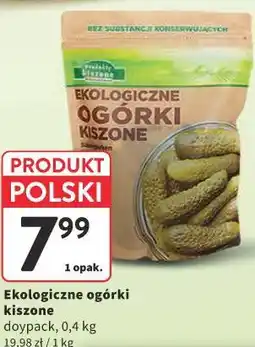 Intermarche Ekologiczne ogórki kiszone doypack oferta