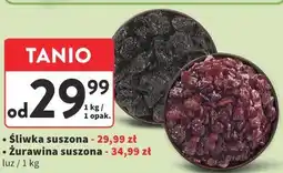 Intermarche Śliwka suszona / Żurawina suszona oferta