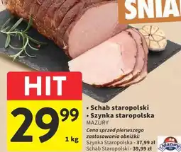 Intermarche Schab staropolski MAZURY oferta