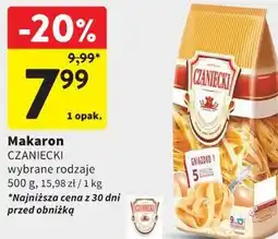Intermarche Makaron CZANIECKI oferta