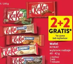 Intermarche Wafel KITKAT oferta