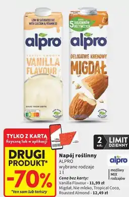 Intermarche Napój roślinny ALPRO oferta