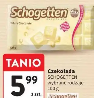 Intermarche Czekolada SCHOGETTEN oferta